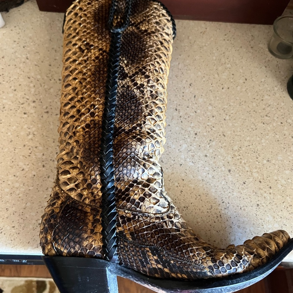 Old Gringo python Boots - Picture 4 of 10
